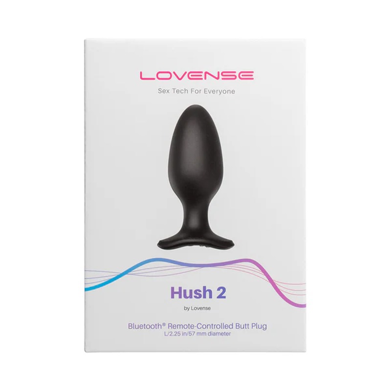 러벤스 애널플러그 LOVENSE HUSH2(2.25In) 가장 두꺼운 애널바이브